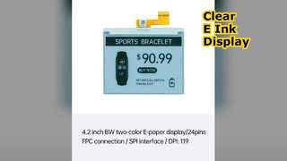 4.2 E Ink Display کارت هوشمند SPI ESL