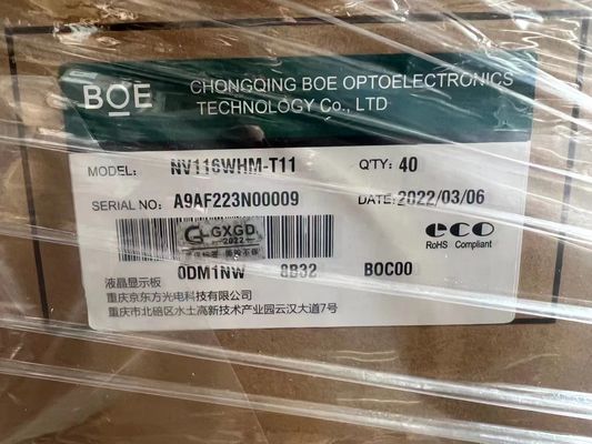 قیمت خوب BOE 11.6 اینچ صفحه نمایش LCD 1366 × 768 پیکسل 220CD / M2 ماژول TFT-LCD برای مانیتور دسکتاپ آنلاین