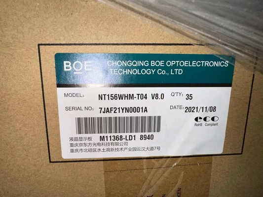 خرید BOE NT156WHM-T04 15.6 اینچ صفحه LCD لپ تاپ با 1366x768 پیکسل و 250ccd / m2 روشنایی online manufacture