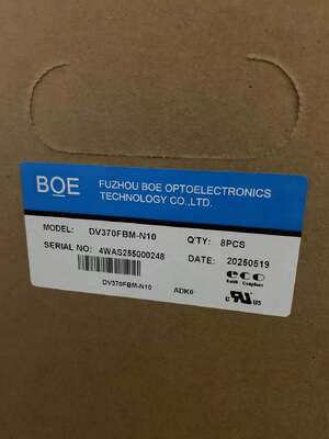 قیمت خوب صفحه نمایش LCD کشش 37 اینچی BOE با 700cd / m2 روشنایی 1920 * 540 رزولوشن و کانکتور 51 پین آنلاین