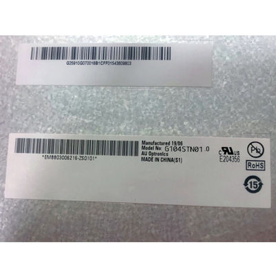 خرید 800×600 96PPI 230cd/M2 AUO 10.4in نمایشگر LCD صنعتی G104SN03 V1 online manufacture