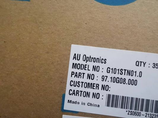خرید 10.1 اینچ WSVGA 117PPI صفحه LCD صنعتی AUO G101STN01.0 250cd/M2 online manufacture