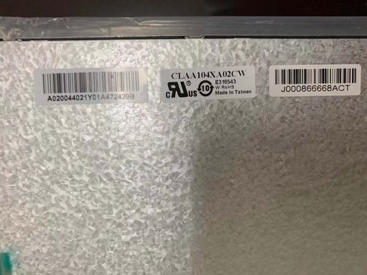 خرید LCM CPT پانل LCD صنعتی 10.4 اینچ 220cd/M2 1024*768 123PPI CLAA104XA02CW online manufacture