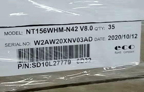 خرید 220cd/m2 مانیتور LCD صنعتی 15.6 اینچ IPS WLED 100PPI NT156WHM-N42 online manufacture