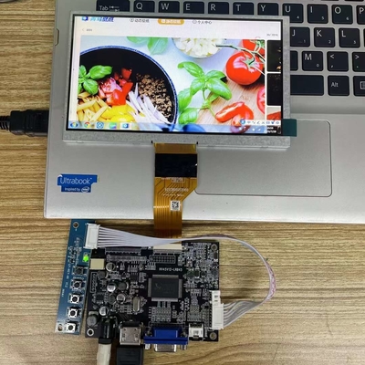 صفحه نمایش LCD خودرو 7 اینچی اینولکس NJ070NA-23A 500 Cd/M2 1024*600 پیکسل 40 پین 3.3V 170PPI