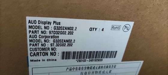 AUO 32INCH صفحه LCD تصویربرداری پزشکی با 3840 * 2160 پیکسل 850 CCD M2 روشنایی و زندگی کاری 30K ساعت