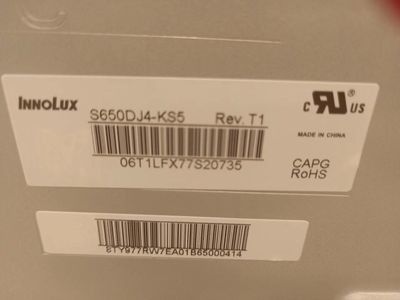 قیمت خوب پنل تلویزیون ال‌سی‌دی 65 اینچی Innolux با رزولوشن 3140*2160 پیکسل و ماژول تلویزیون ال‌ای‌دی با نوار عمودی RGB آنلاین