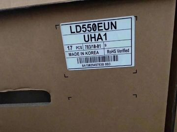 LG 55 اینچ روشنایی بالا صفحه نمایش LCD LD550EUN UHA1 51P کانکتور 60k ساعت عمر کار