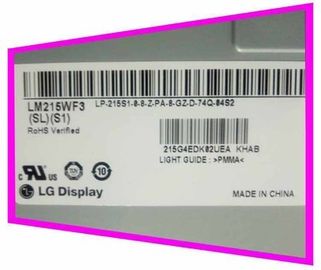 صفحه نمایش LCD صنعتی 21.5 اینچ 1920 * 1080 پیکسل 30 پین LM215WF3-SLS1 16.7M رنگ