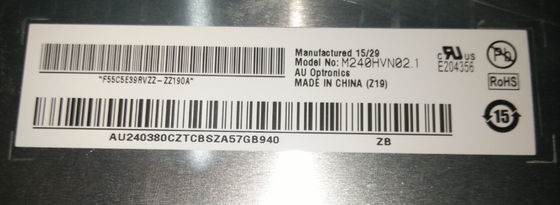 قیمت خوب مانیتور نمایشگر صنعتی LCD با روشنایی 250cd/m2، رزولوشن 1920*1080 پیکسل و کانکتور 30 پین آنلاین