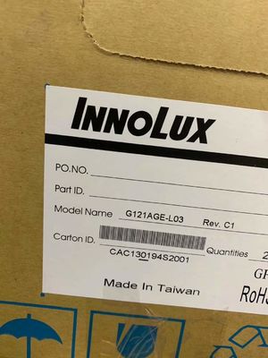 قیمت خوب 12.1 اینچ 800*600 پیکسل 450cd/m2 صفحه نمایش LCD صنعتی TFT-LCD با اتصال 20 پین آنلاین