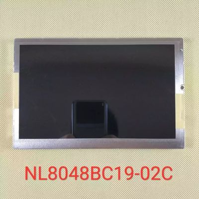 قیمت خوب NEC NL8048BC19-02C نمایشگر LCD صنعتی با وضوح 800 * 480 550CD / M2 روشنایی و اتصال 20 پین آنلاین