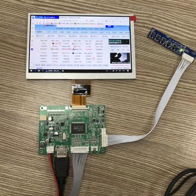 قیمت خوب 7 اینچ 500 cd/m2 1024×600 رزولوشن نمایشگر LCD خودرو مانیتور صفحه نمایش TFT-LCD خودرو آنلاین