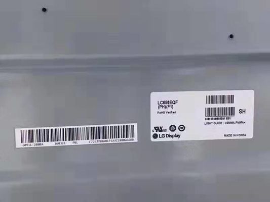 نمایشگر ال‌سی‌دی ال‌جی ۶۵ اینچی UHD با رزولوشن ۳۸۴۰x۲۱۶۰ پیکسل و روشنایی ۴۵۰ سی‌دی بر متر مربع برای مانیتور کامپیوتر و صفحه نمایش ال‌سی‌دی تلویزیون