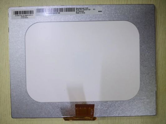 قیمت خوب AUO صفحه نمایش LCD صنعتی 8 اینچی با 1024 * 768 پیکسل 300cd / m2 روشنایی و رابط LVDS 40 پین آنلاین