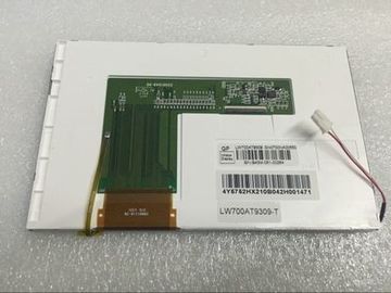 Chi Hsin Innolux 7 اینچ ماشین صفحه نمایش LCD 800 * 480 پیکسل پانل LW700AT9009 250cd
