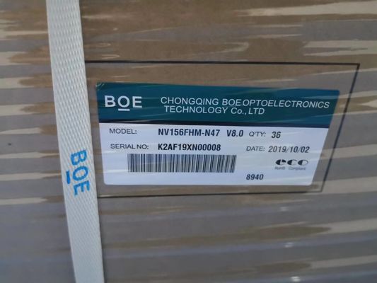 ماژول ال‌سی‌دی کامپیوتر BOE NV156FHM-N47 صفحه نمایش 15.6 اینچی با رزولوشن 1920x1080 و روشنایی 250 سی‌دی بر متر مربع TFT-LCD