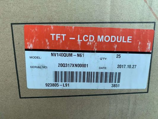 قیمت خوب BOE NV140QUM-N61 3840*2160 40 پین 14 