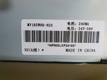 MV185WHB-N20 84PPI 30 پین BOE 18.5 اینچ صفحه نمایش LCD
