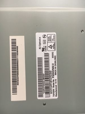 قیمت خوب 32 اینچ 69PPI 500cd/M2 AUO صفحه نمایش سیگنال دیجیتال P320HVN02.0 آنلاین