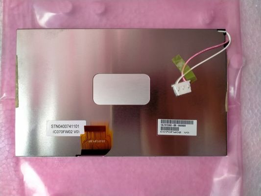 قیمت خوب صفحه نمایش ال سی دی خودروی 7 اینچی 500 سی دی بر متر مربع با صفحه نمایش TFT-LCD FPC 30 پین برای کاربردهای خودرو آنلاین