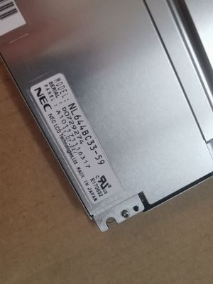 76PPI COMS 10.4 اینچ نمایشگر LCD صنعتی 450cd/M2 NEC NL6448BC33-59